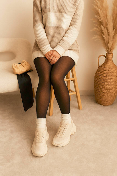 Producto - Linea Tahi!! Pantys efecto piel con brillitos
