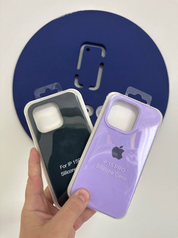 Producto - FUNDA SILICONE CASE CON LOGO IPHONE 15 PRO