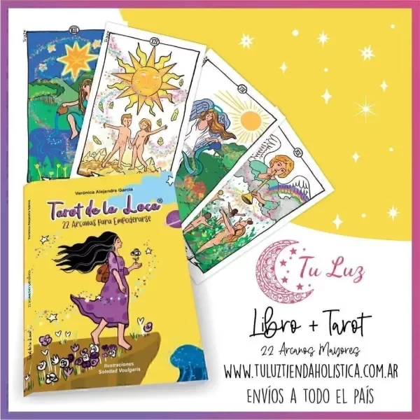 Producto - Tarot de La Loca Tuluz 22 Arcanas para empoderarse