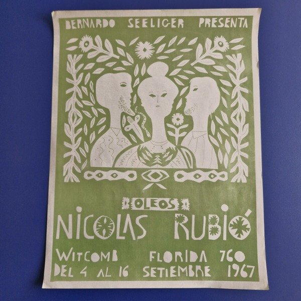 Producto - Rubió, Nicolás - Afiche original (Witcomb, 1967) - 1