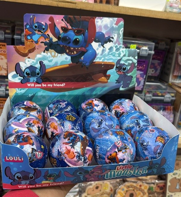 Producto - Sorpresa en pelota stich