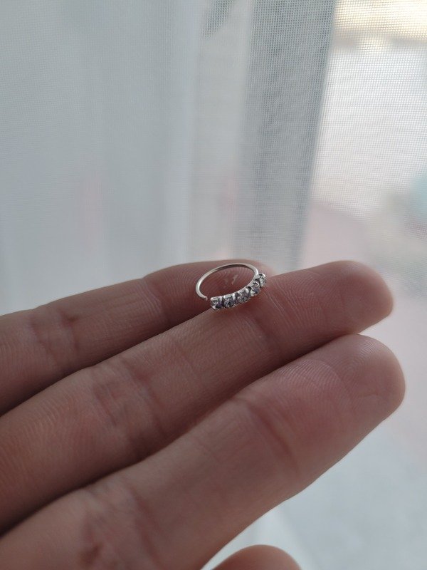 Producto - Piercing 5 cúbics 1 cm - Plata 925