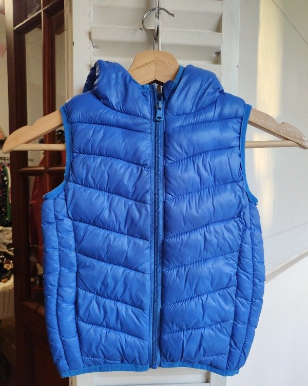 Producto - Chaleco azul , talle 2