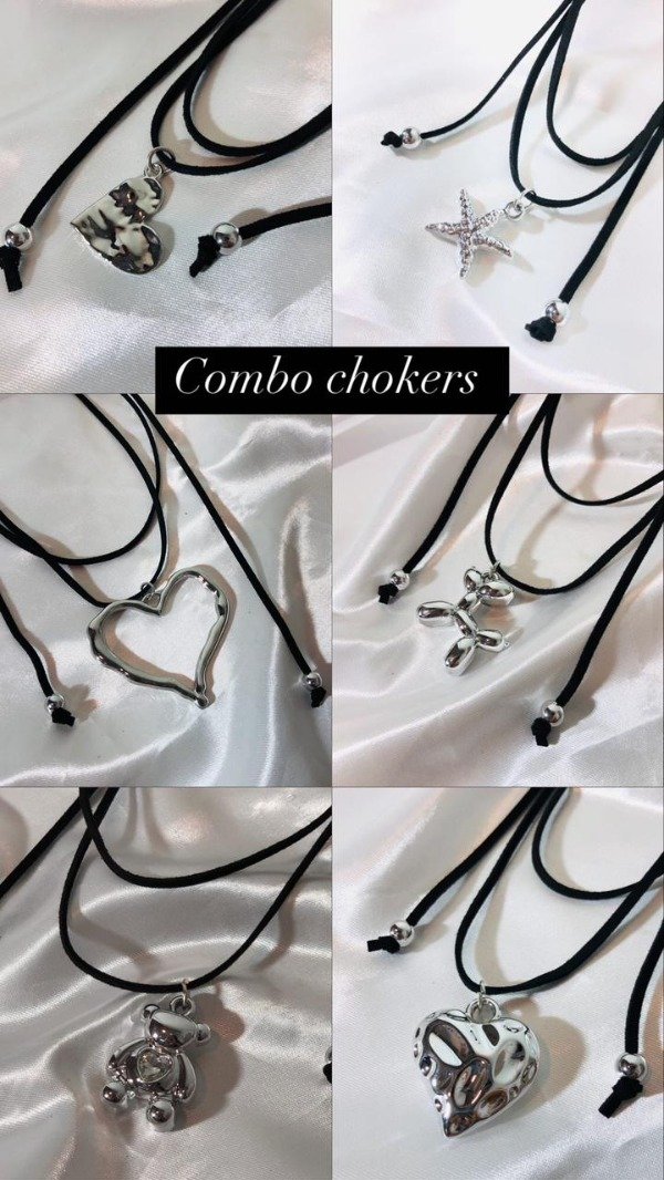 Producto - combo chokers (G20)