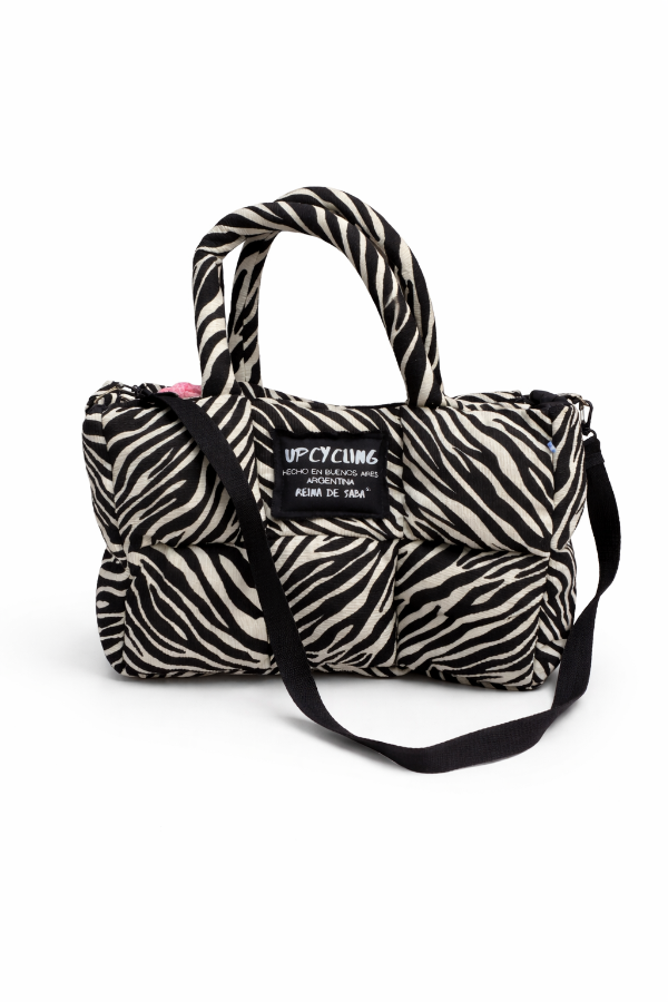 Producto - Puffer Bag Cebra