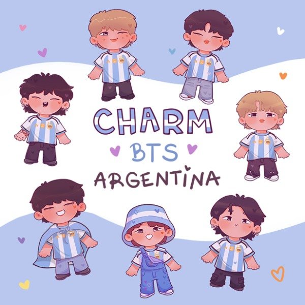 Producto - Charms - BTS en Argentina