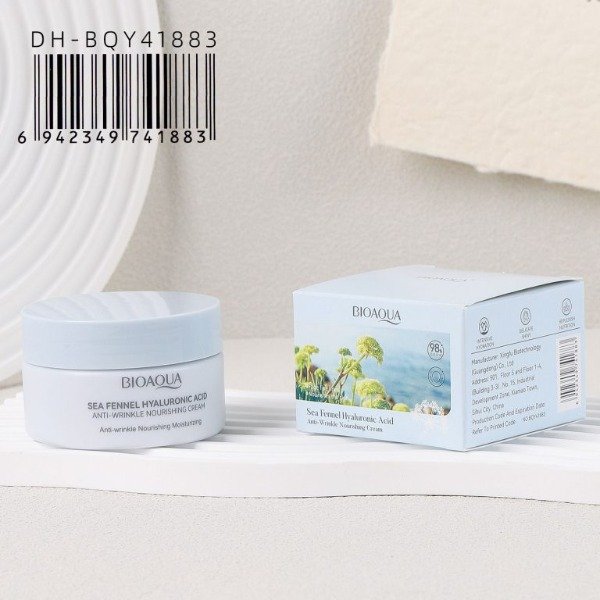 Producto - CREMA FACIAL ÁCIDO HIALURONICO SEA FENNEL - BIOAQUA