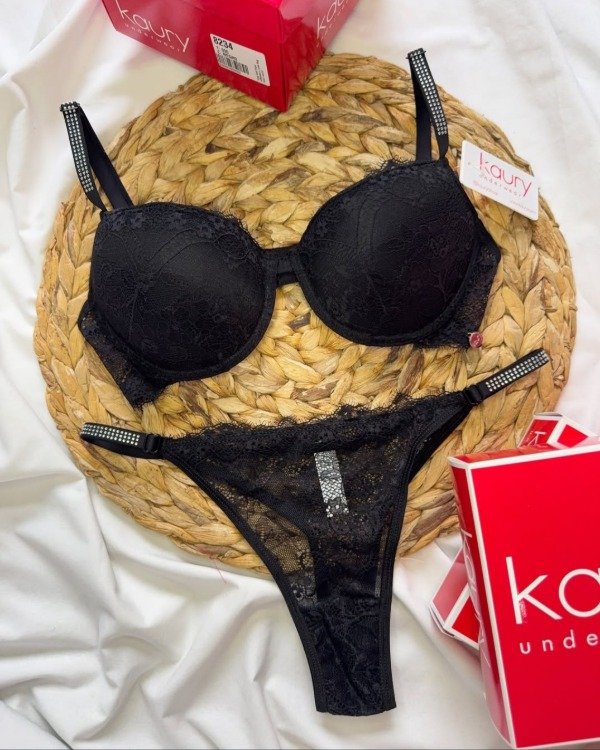 Producto - Conjunto encaje con brillo T.95