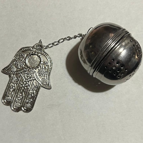 Producto - Infusor metálico bolita con dije grande o de color