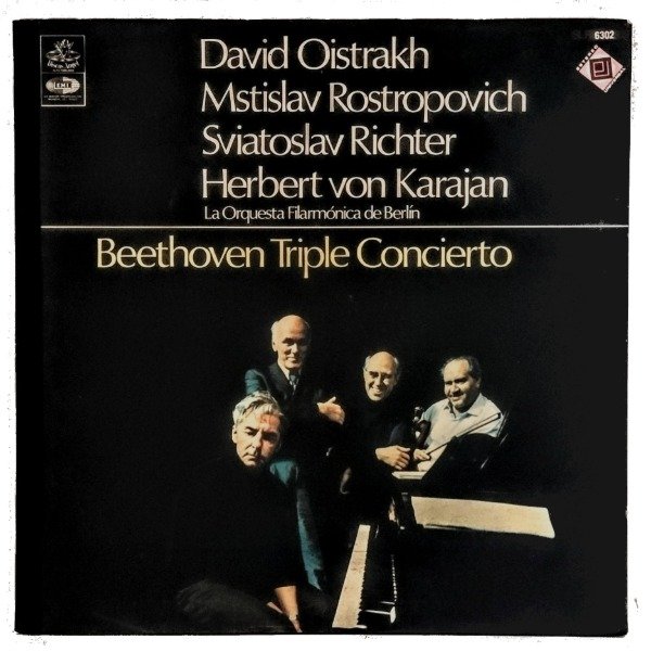 Producto - BEETHOVEN TRIPLE CONCIERTO - OISTRAKH, VON KARAJAN Y OTROS