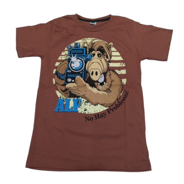 Producto - Remera Retro ALF Algodón Premium Unisex (ALFREAD1)