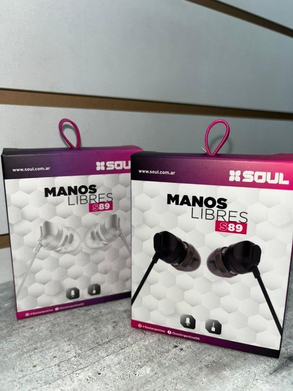 Producto - AURICULAR 3.5 S89 NEGRO SOUL