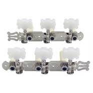 Producto - LZ Clavijero para guitarra criolla cromado pal/nácar CL-005N