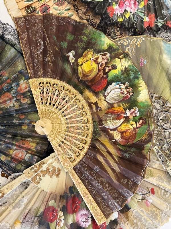 Producto - Abanico Fragonard Carmen Monreal en caja original
