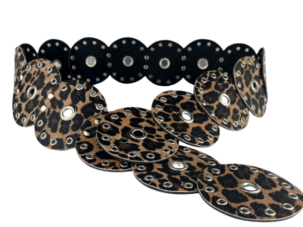 Producto - 105cm Cinto Faja Redondo Animal Print Eco