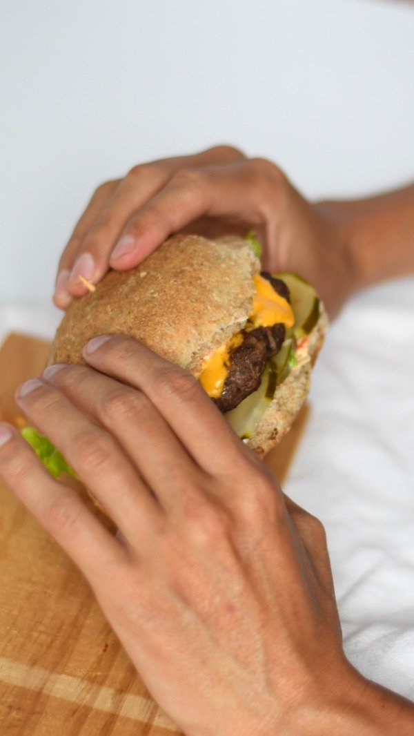 Producto - Hamburguesa pollo x4