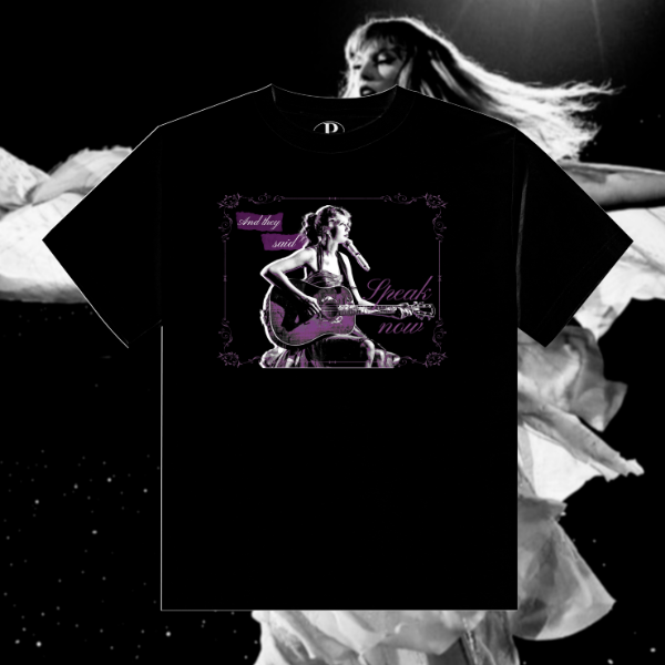 Remera speak negra