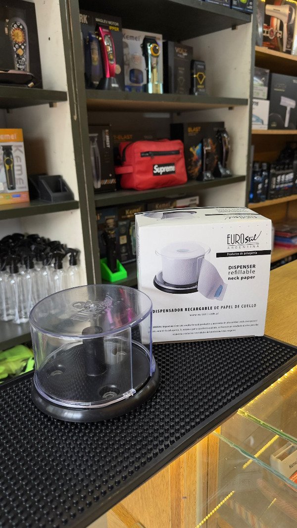 Producto - Dispenser Recargable De Papel De Cuello