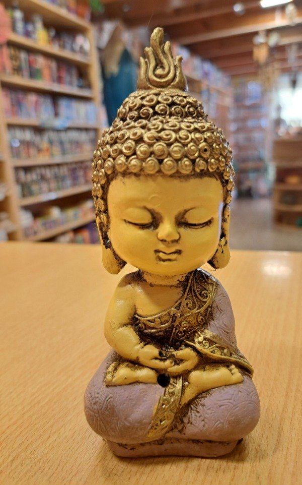Producto - Portasahumerio Buda Loto 13 cm