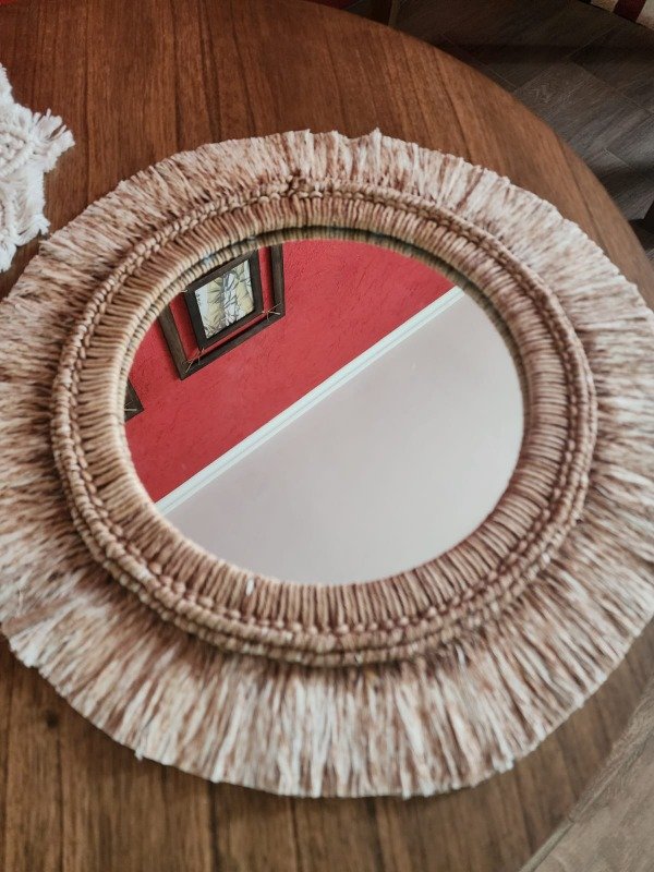 Producto - ESPEJO MACRAME 30 CM