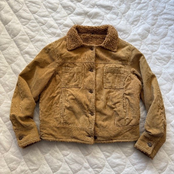 Producto - corderoy beige jacket