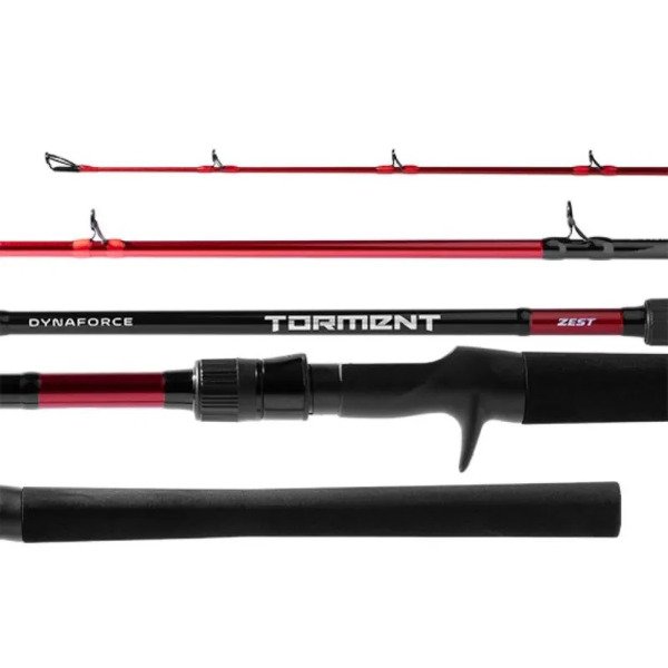 Producto - Caña Bait Zest Torment 2.13m 2 Tramos 30-60lbs Carbono 24T Pesca Trolling