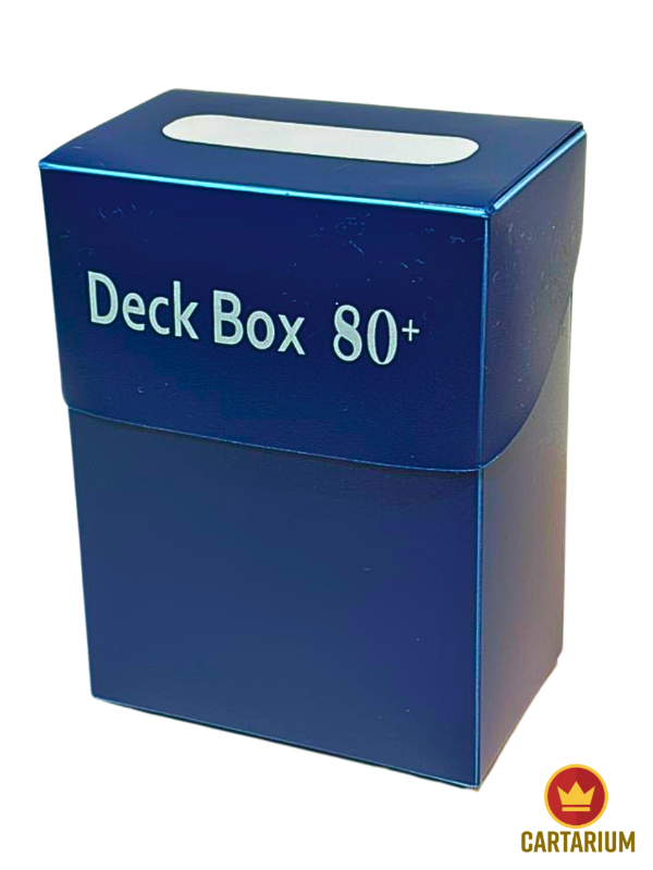 Producto - Portamazo Deck Box Cartarium Color Azul Oscuro Para mas de 80 Cartas
