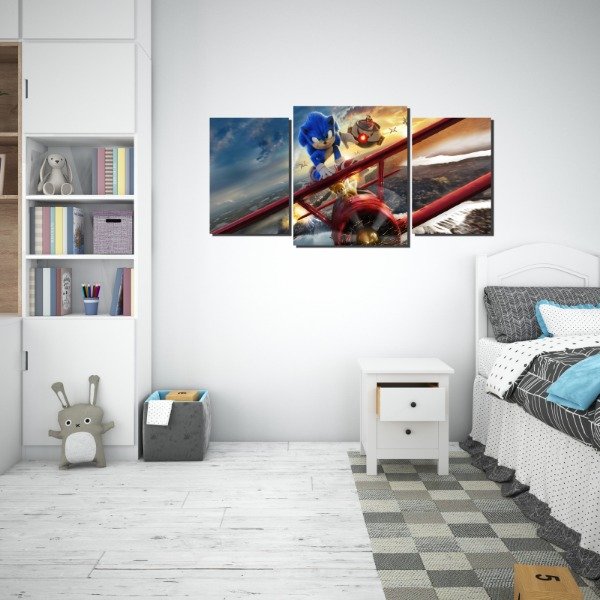 Producto - Sonic Triptico dos medidas MOD 1