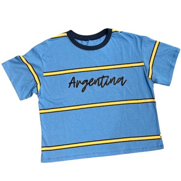 Producto - REMERA BOXY ARGENTINA AZULINO