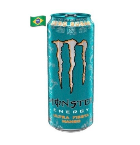 Producto - Monster Energy ultra fiesta mango BRASIL 473 ml una lata