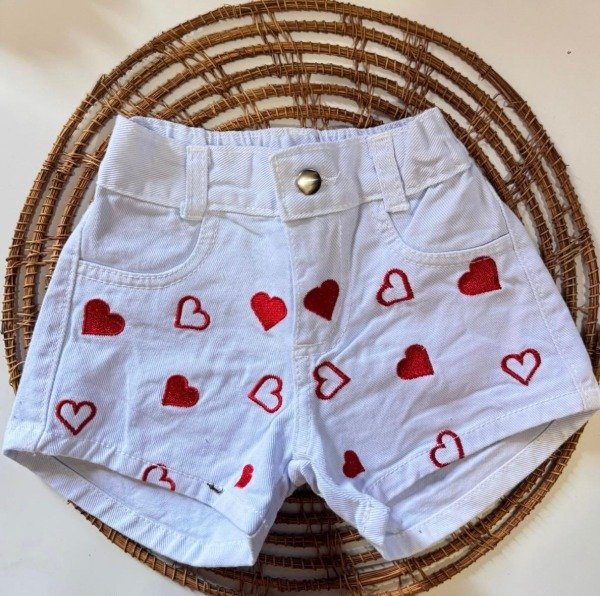Producto - Short beba blanco coure