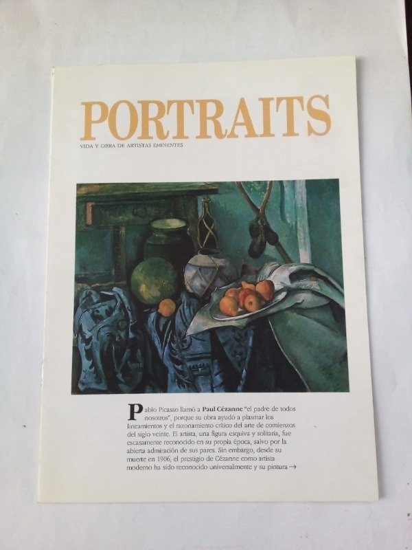 Producto - Portraits Vida y obra de artistas eminentes Cézanne - Americana 1992