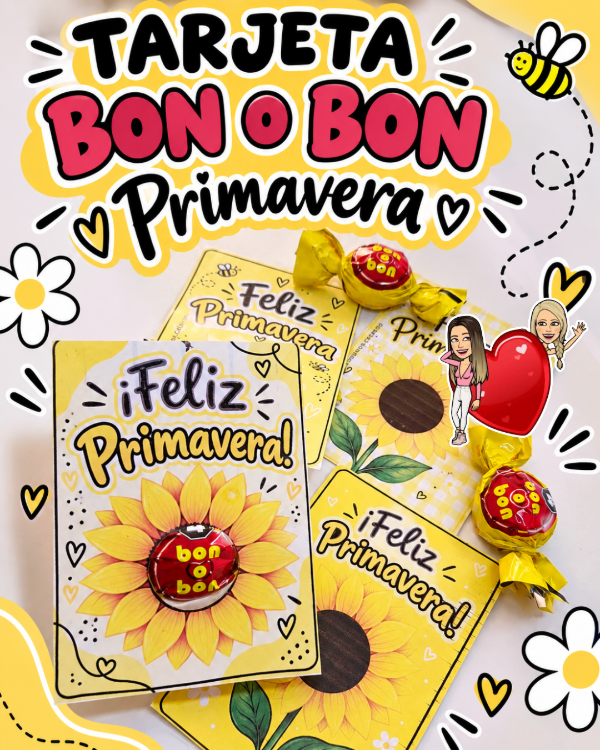 Producto - TARJETA BON O BON PRIMAVERA