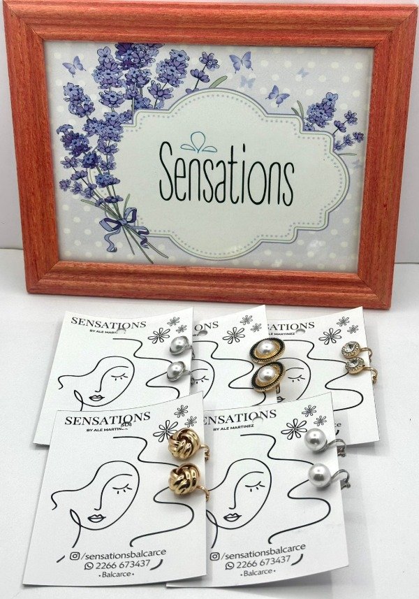 Producto - Aros clips Sensations - 5
