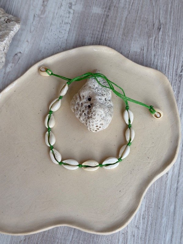 Producto - TOBILLERA CARACOL VERDE