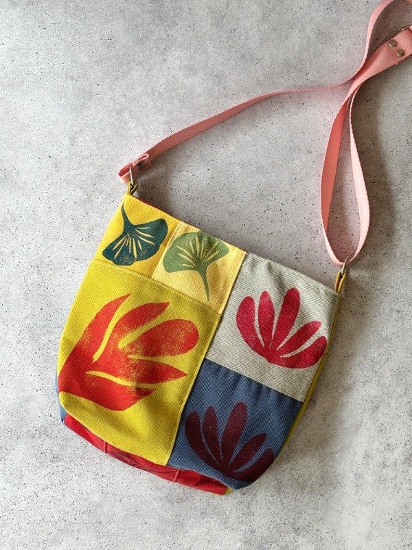 Producto - Cartera Bandolera Patchwork 2 - Pieza Única