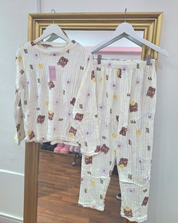 Producto - Pijama polar soft morley natural