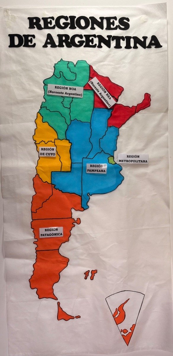 Producto - Mapa regiones