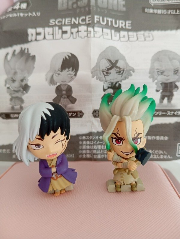 Producto - Gen y Senku Gashapons Originales - STOCK INMEDIATO
