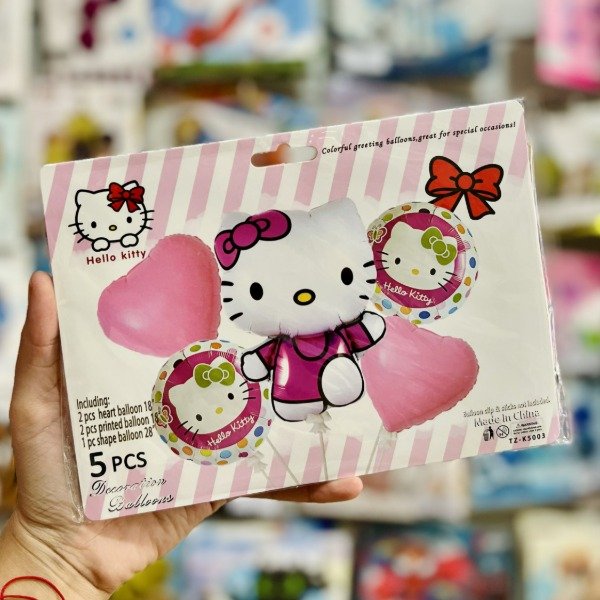 Producto - Set de globos HELLO KITTY 5 pcs 2