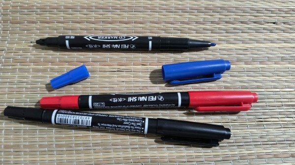 Producto - Marcadores x 3 unidades doble punta