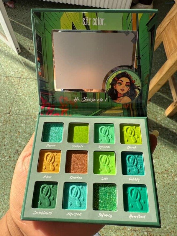 Producto - Paleta s.f.r Color girl world verde