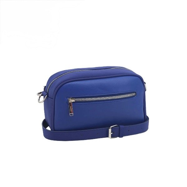 Producto - Bandolera eco cuero azul - 1