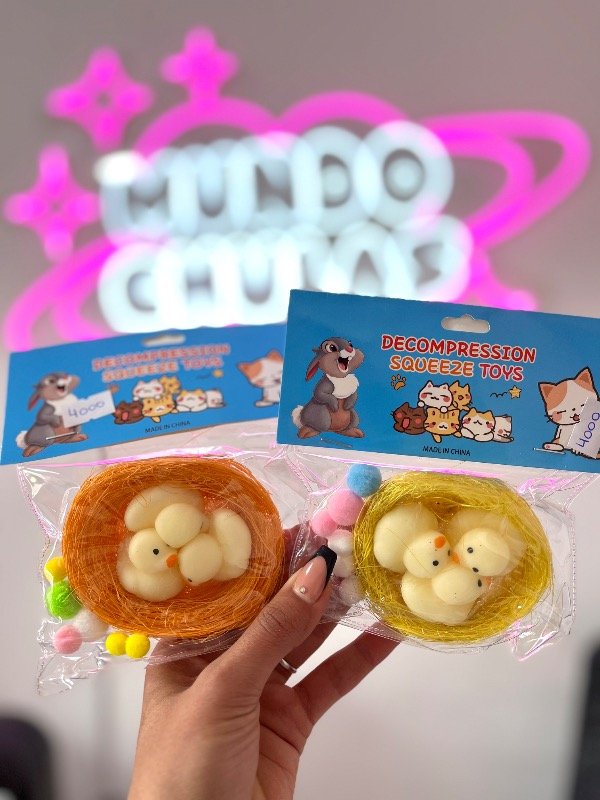 Producto - Squishy Nidito con Patitos
