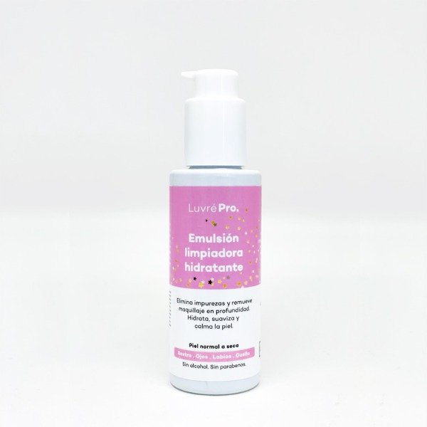 Producto - EMULSION LIMPIADORA HIDRATANTE 100 ML -LAB LUVREPRO