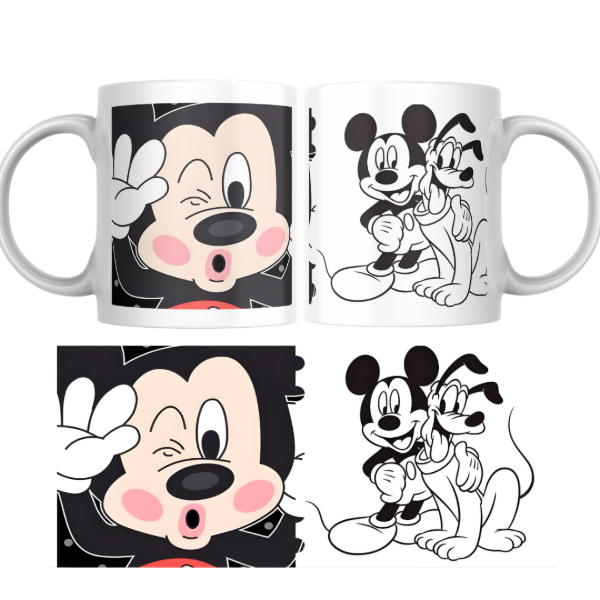 Producto - Taza - mickey 1 (para pintar) - 0