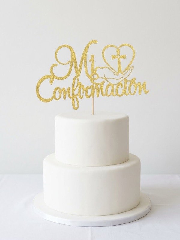 Producto - Topper gibré Comunión Confirmación - 1