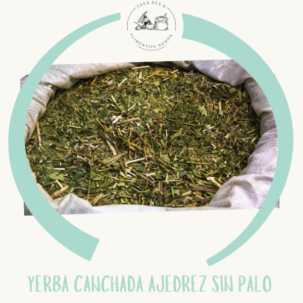 Producto - Yerba Canchada Ajedrez Sin palo