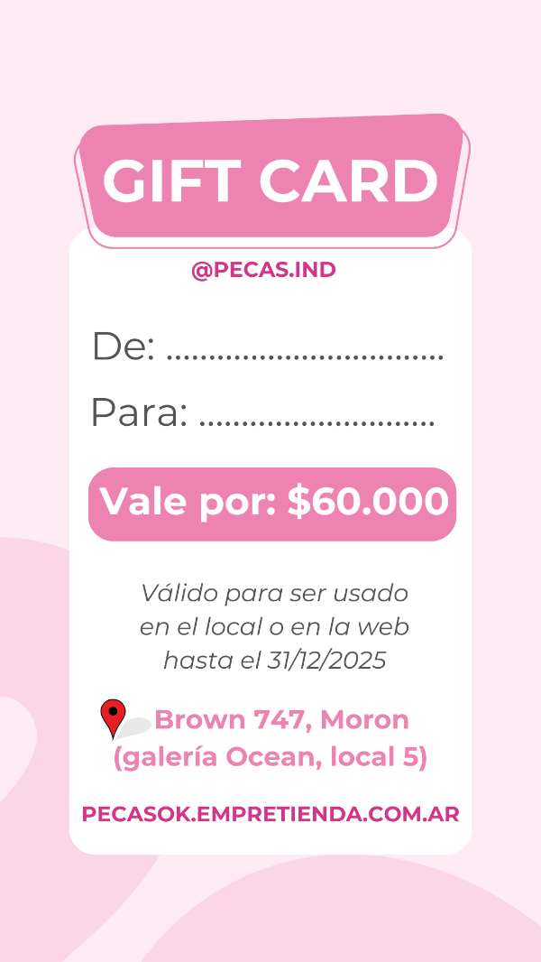Producto - GIFT CARD 4