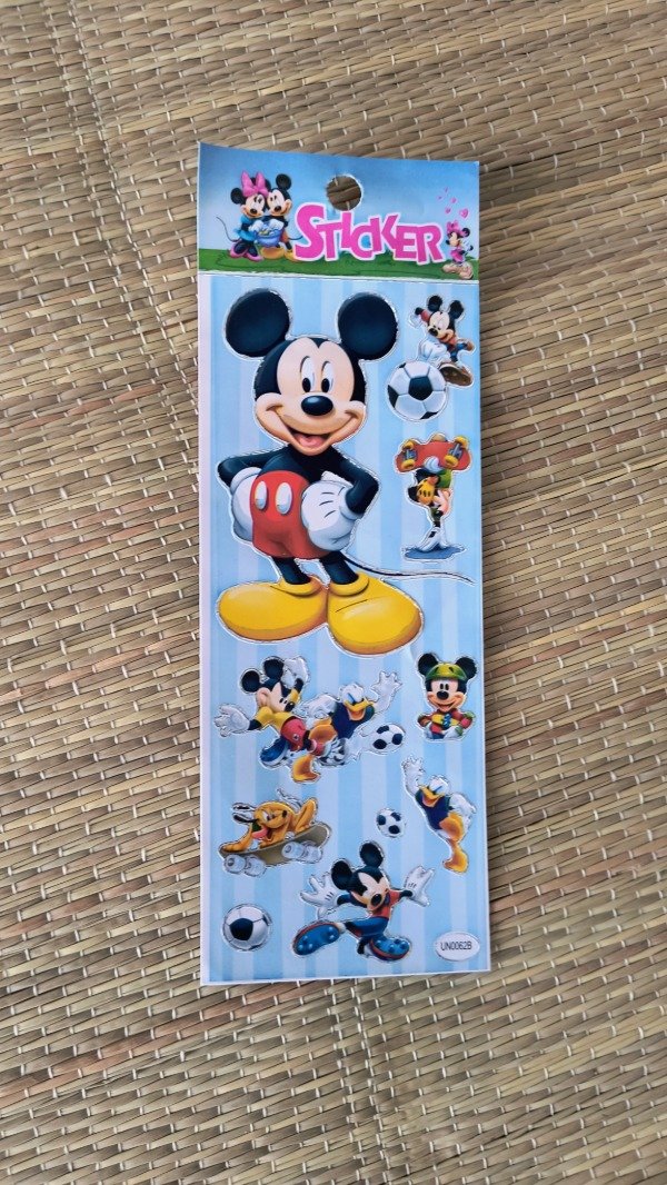 Producto - Plancha de stickers mickey